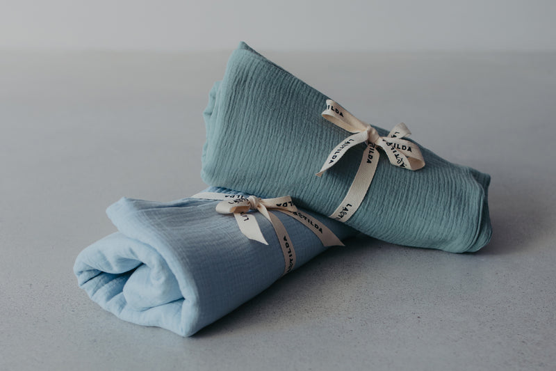 Muslin Blanket - Sage Green