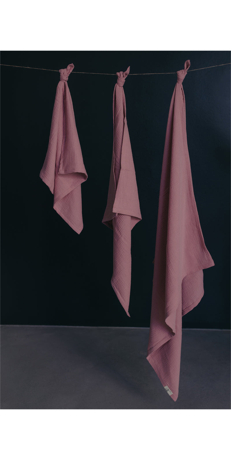 Muslin Cloth - Dusty Pink – LA TILDA